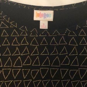 Lu La Roe Irma black with gold accents